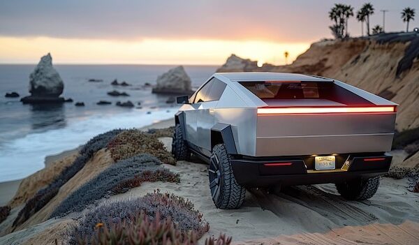Cyber truck Tesla Tesla concept car photo