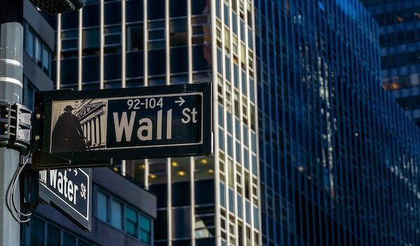Sign for Wall Street in New York City, Manhattan, USA