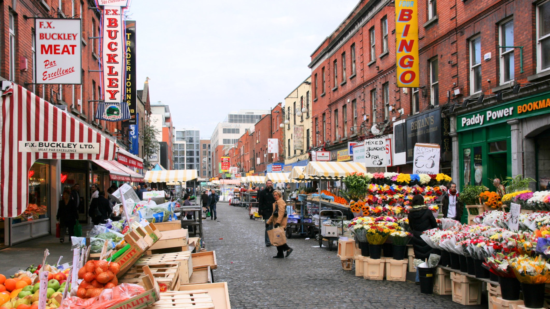 Moore Street market, Dublin