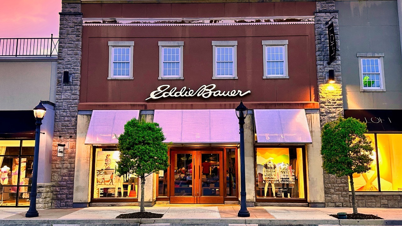 An Eddie Bauer store at Hamilton Corner in Chattanooga, Tennessee