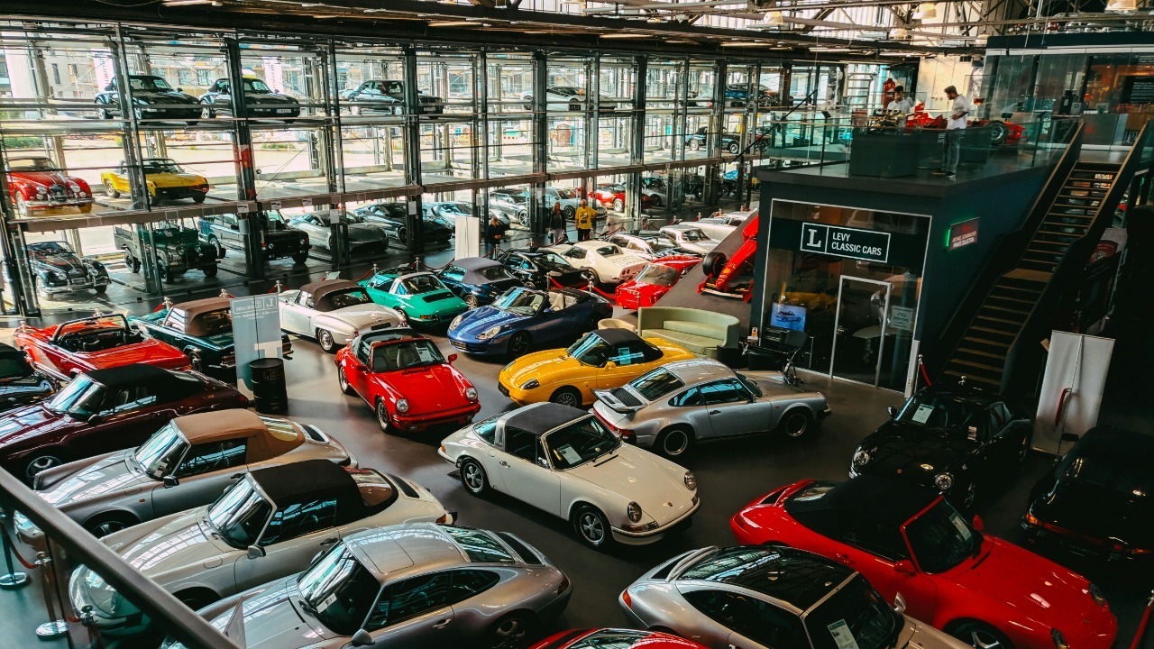 cars parked in front of building during daytime