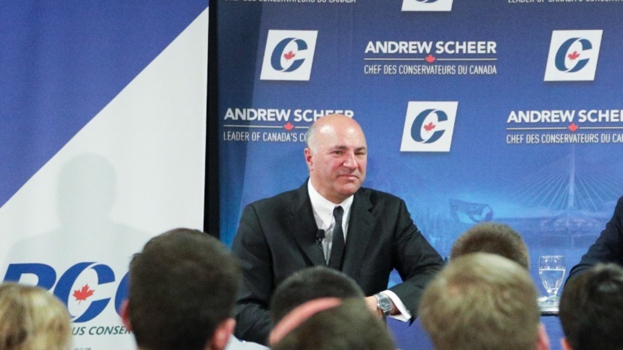 Kevin O’Leary and Andrew Scheer