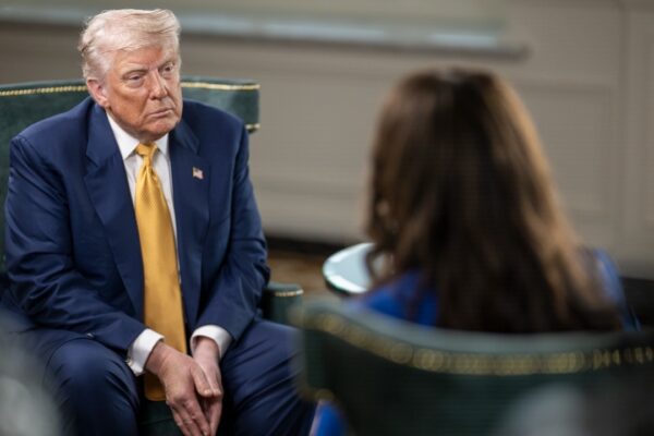 Donald Trump interview with Miranda Devine from the New York Post in Scotland on July 27, 2025