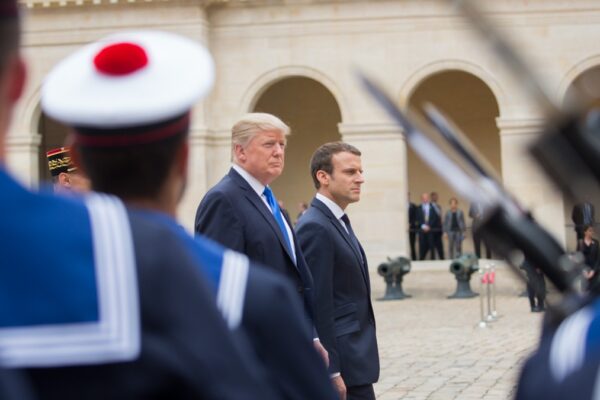 Trump and Macron (2)