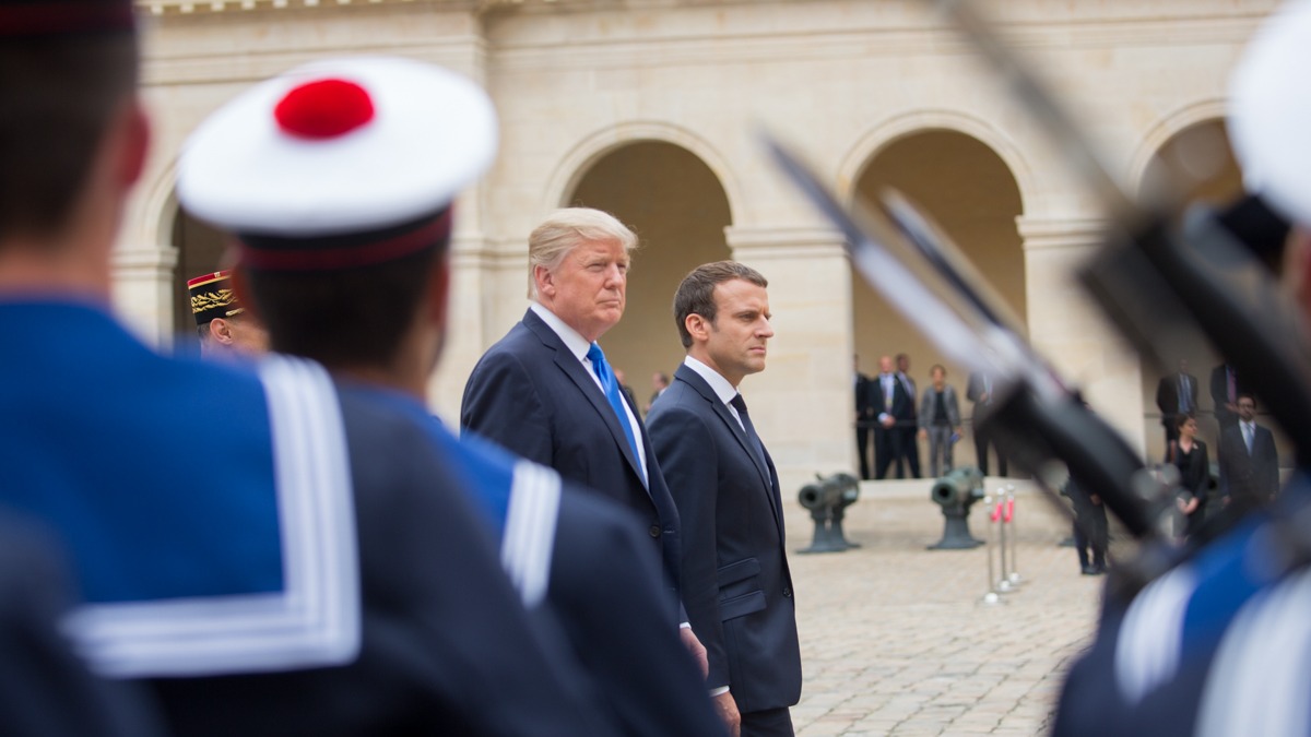 Trump and Macron (2)
