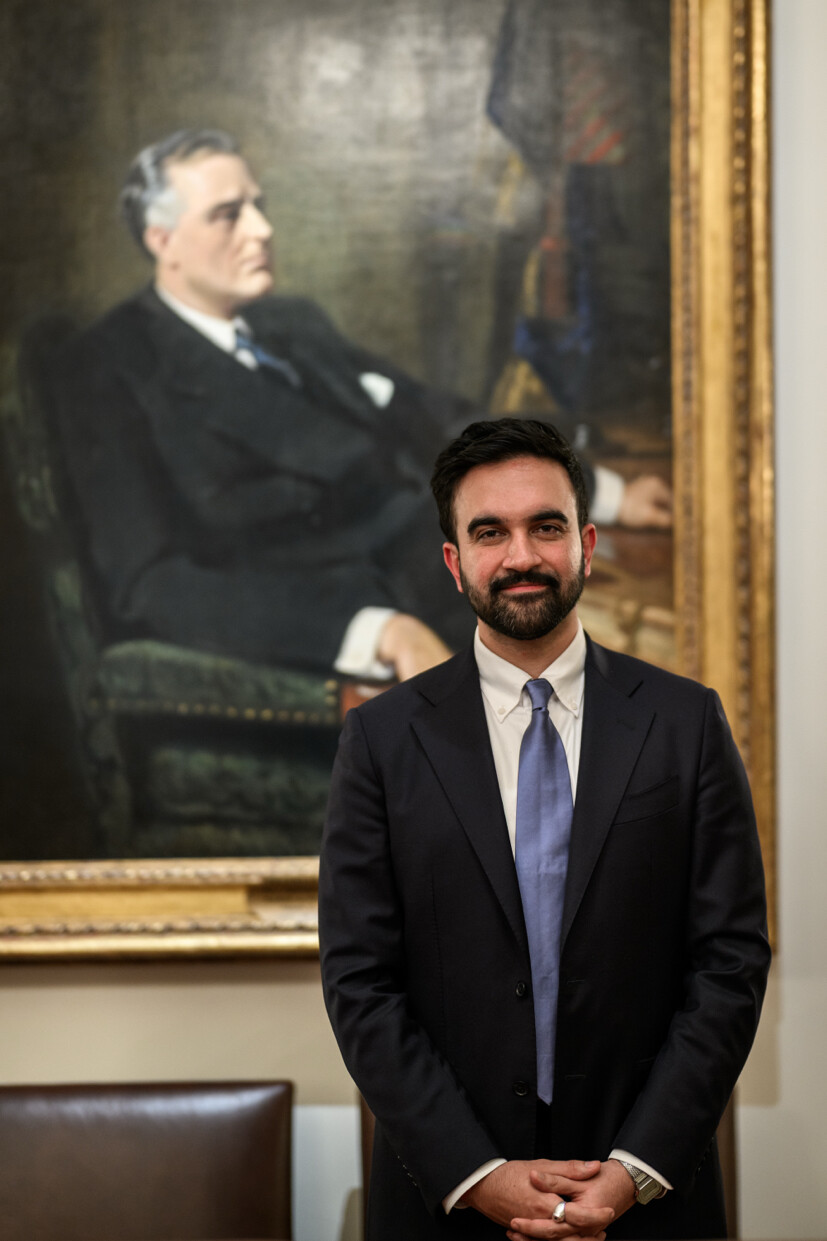 Zohran Mamdani at the White House