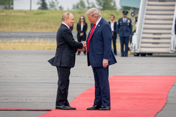Trump, Putin Alaska Arrival (9260672)