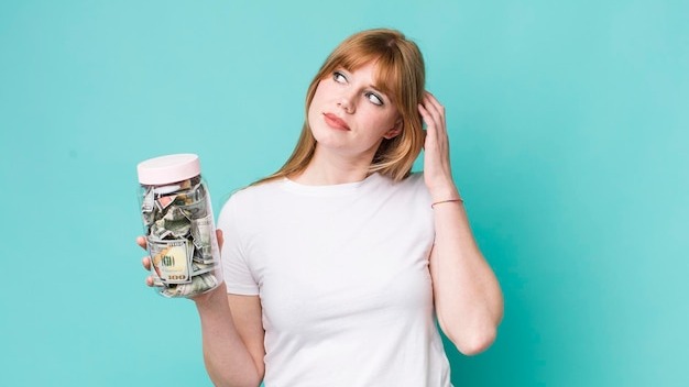 Feeling puzzled and confused scratching head