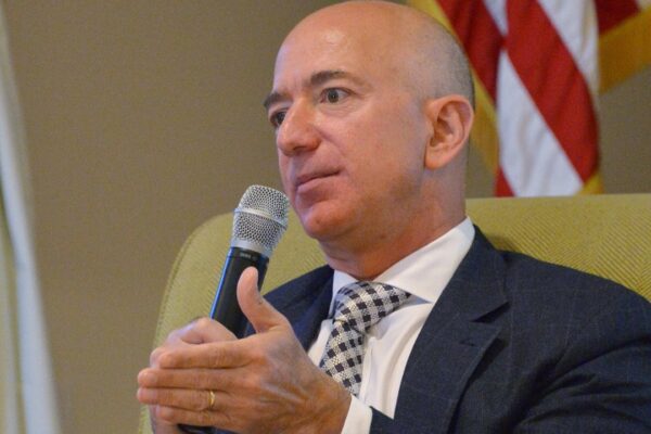 Jeff Bezos talking