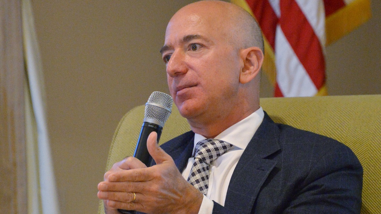 Jeff Bezos talking
