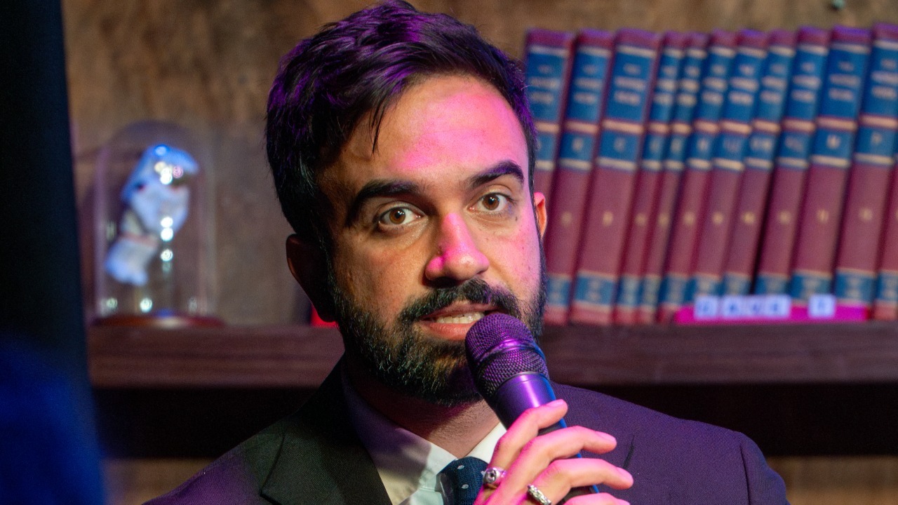 Zohran Mamdani at Caveat 5.25.25 4