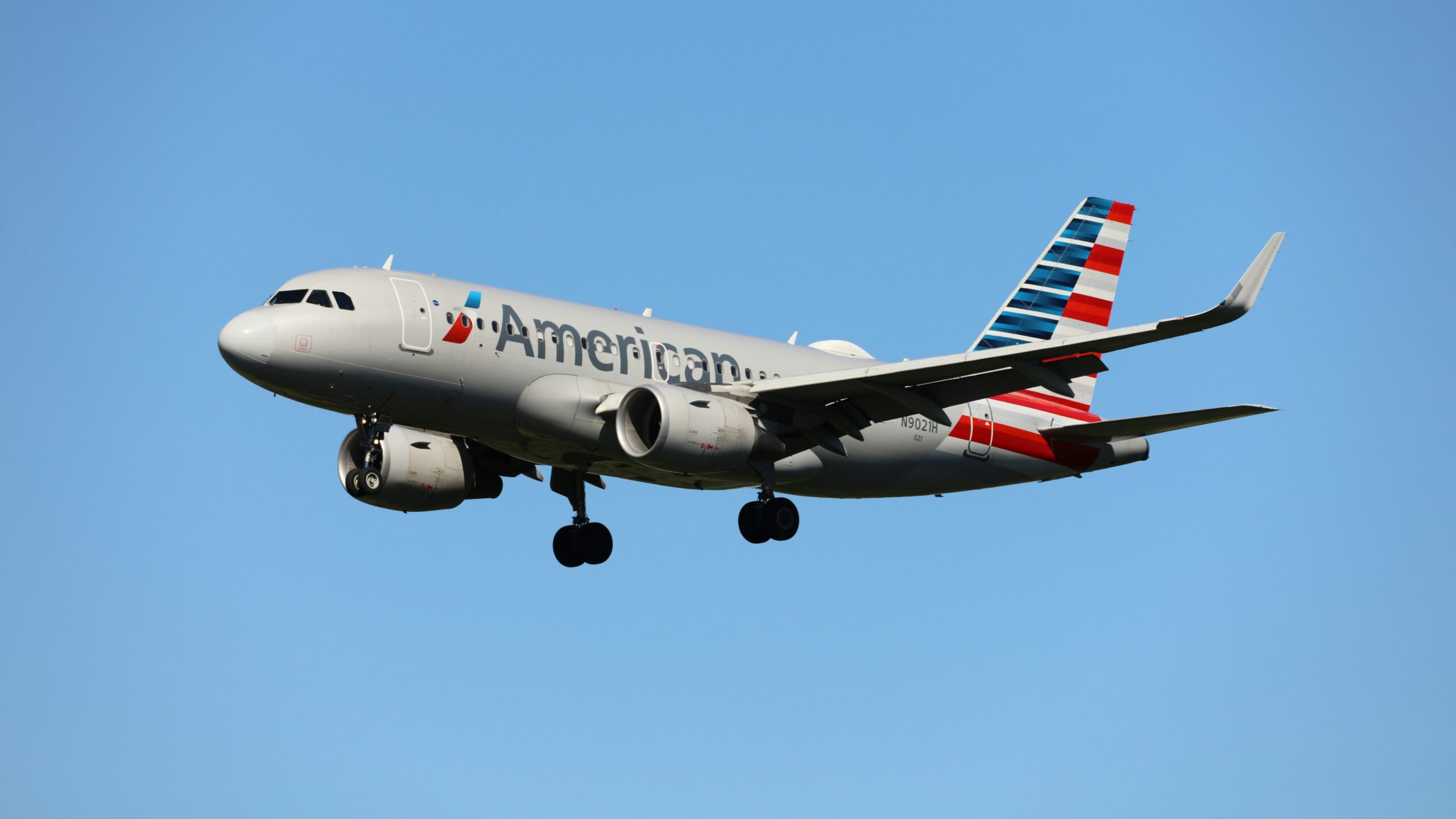 a large airplane flying in the sky