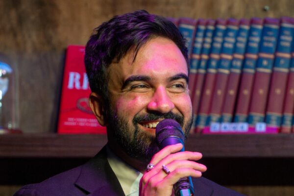 Zohran Mamdani at Caveat 5.25.25