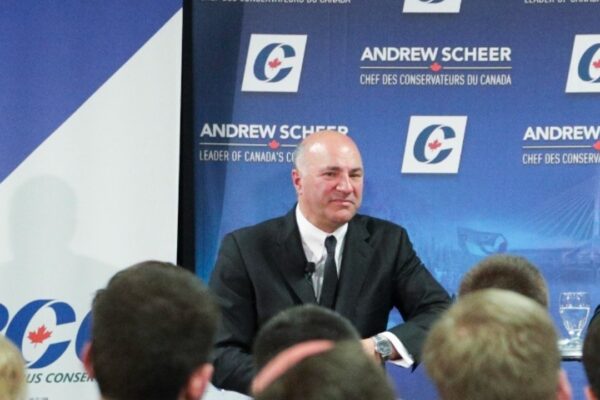 Kevin O’Leary and Andrew Scheer