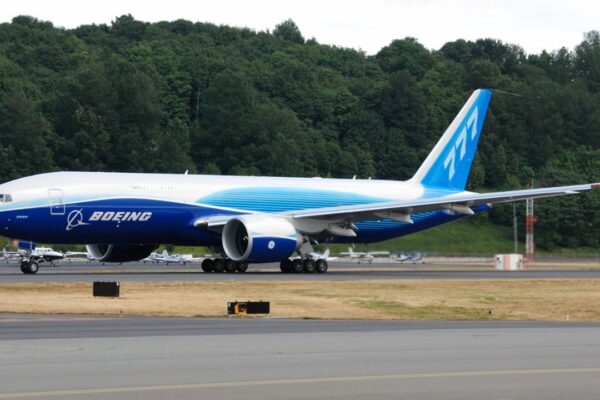Boeing 777 Freighter test flight