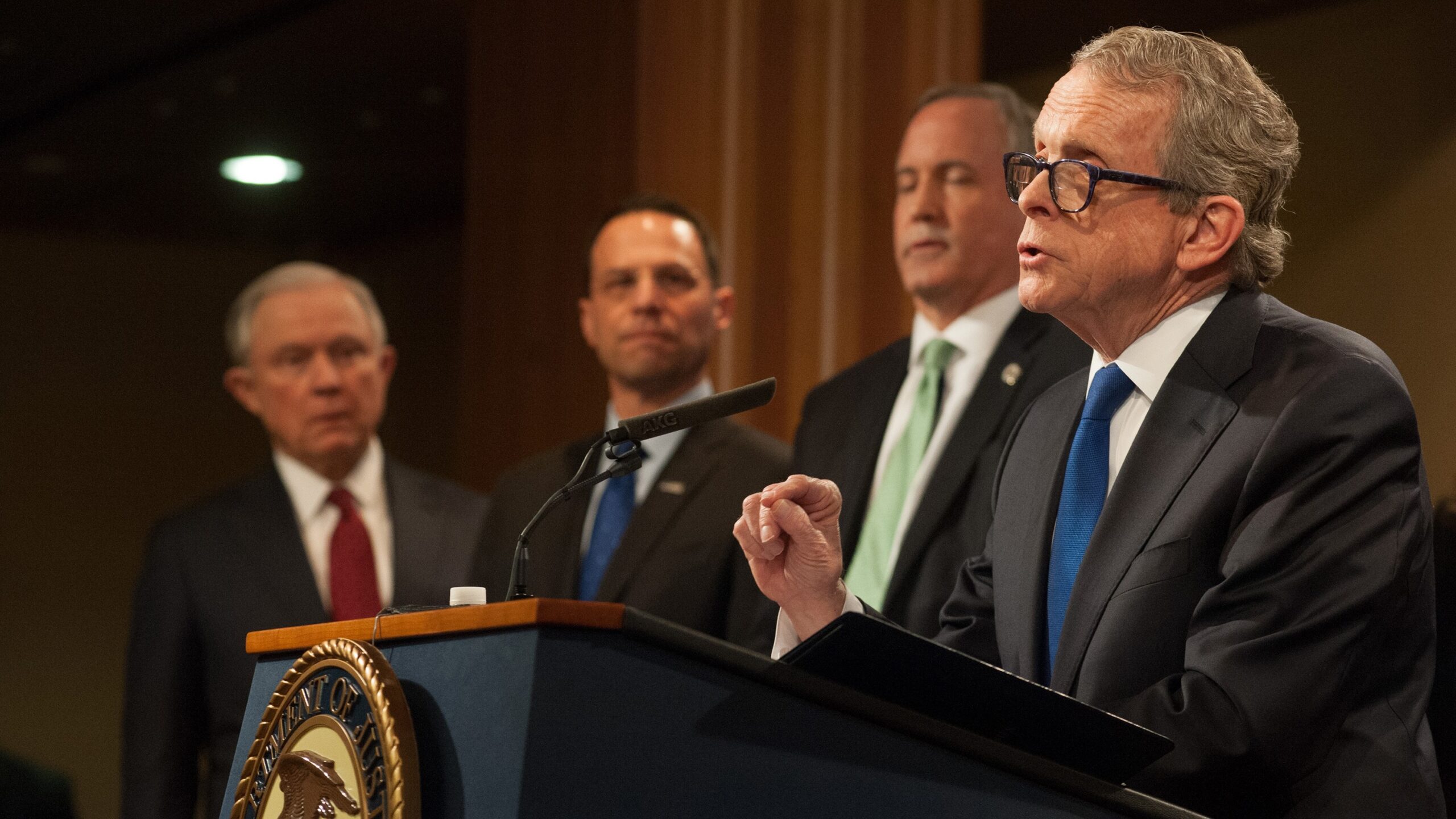 Ohio Attorney General Mike DeWine delivers remarks