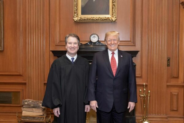 President Donald J. Trump and Supreme Court Justice Brett Kavanaugh (44873111735)