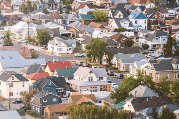 aerial view of city during daytime
