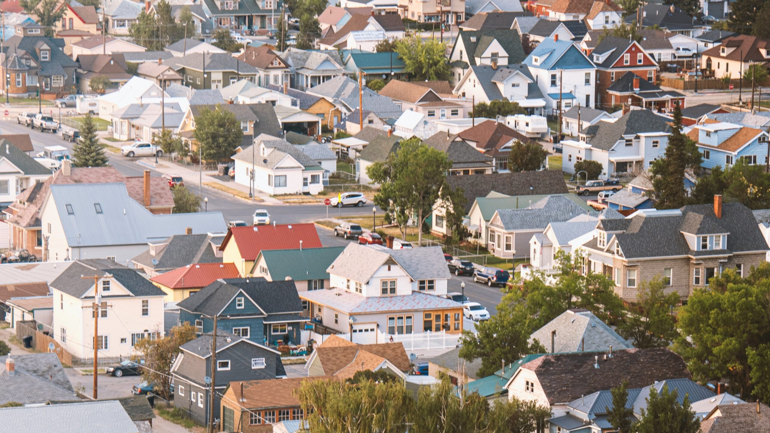 aerial view of city during daytime