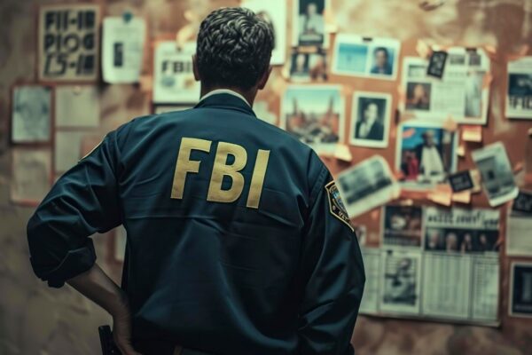 FBI agent working on an important case