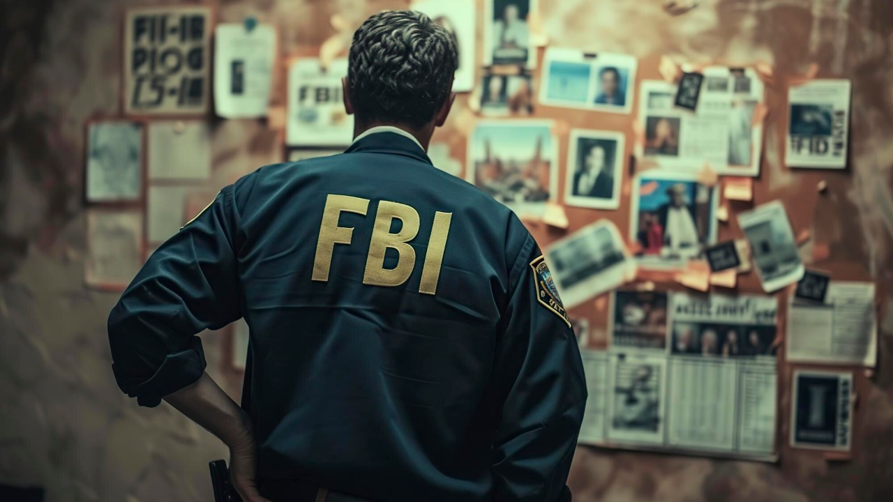 FBI agent working on an important case