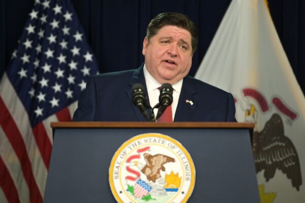 J.B. Pritzker press conference 210226