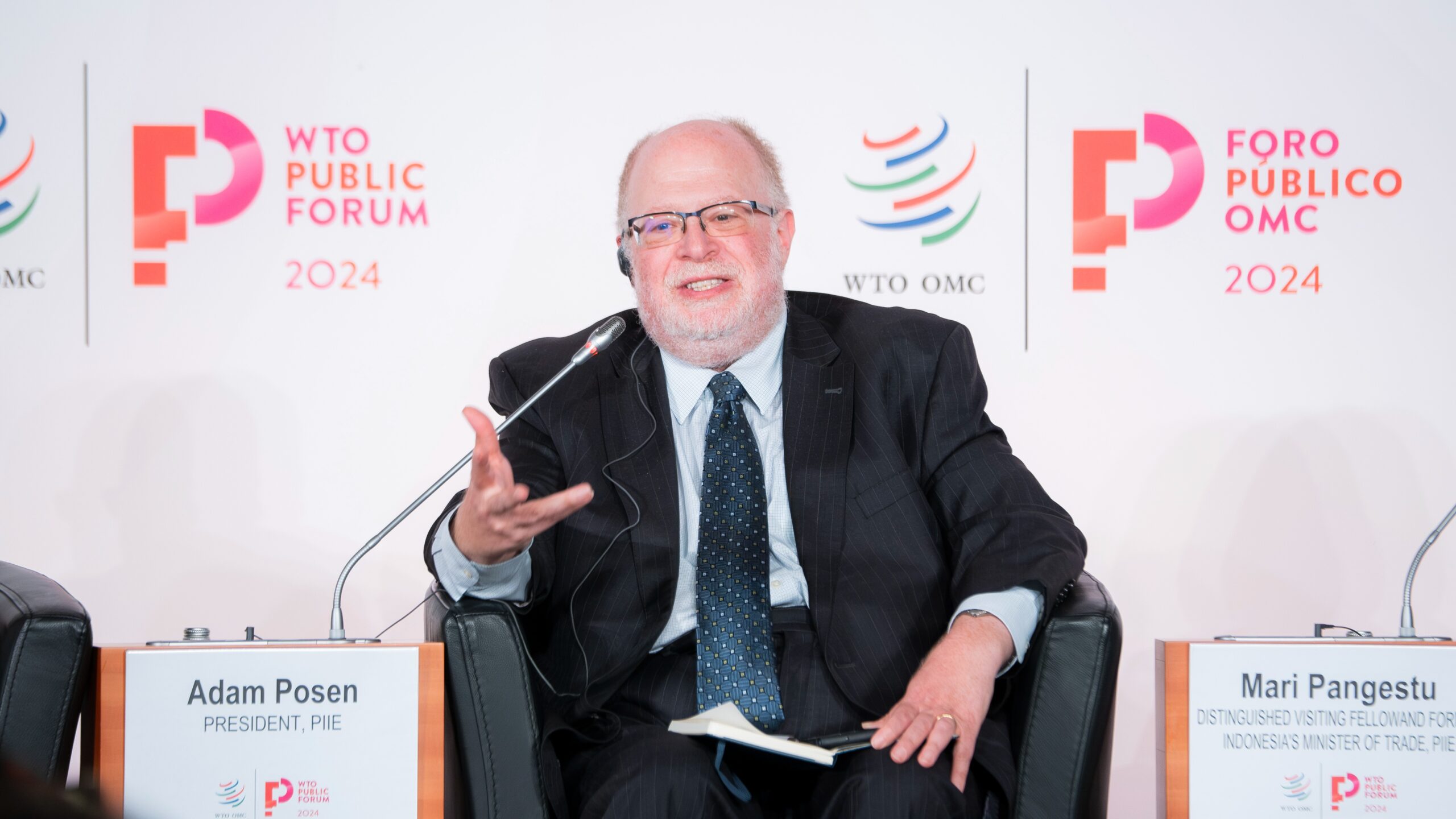 Session 36- Re-globalization- Trade in a Geopoliticized World, 10 September 2024 Adam Posen