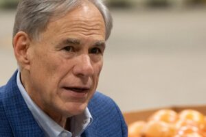 Texas Governor Greg Abbott speaking — Image Credit: USDAgov - Public domain/Wiki Commons
