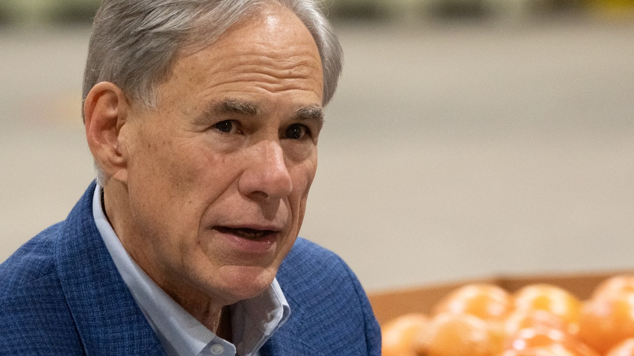 Texas Governor Greg Abbott speaking — Image Credit: USDAgov - Public domain/Wiki Commons